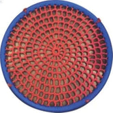 Huitich round nest swing for kids featuring a durable design and colorful netting for outdoor fun